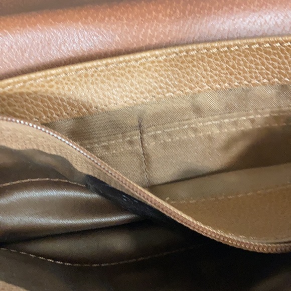 Vintage Longchamp Leather Envelope Clutch - Picture 12 of 17